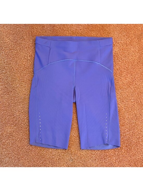 NWOT New Lululemon SenseKnit Running High-Rise Shorts 10" Charged Indigo Size 6 - Picture 2 of 10